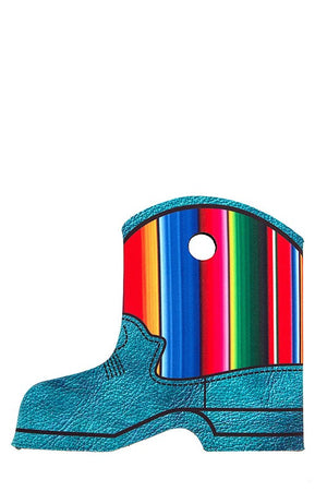 Serape Print Boot Style Drink Sleeve