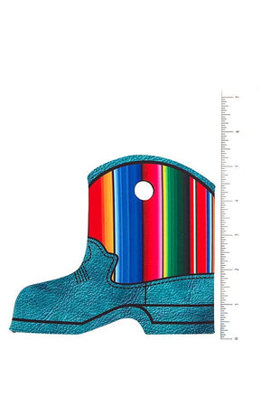 Serape Print Boot Style Drink Sleeve