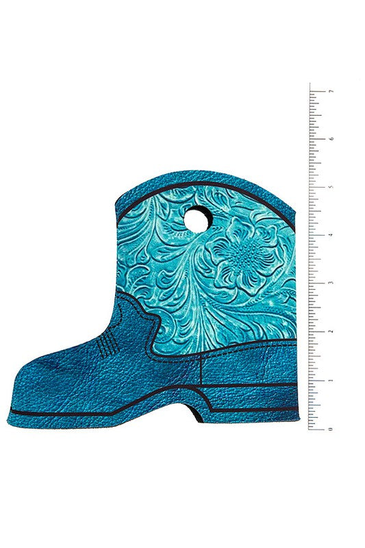 Paisley Print Boot Style Drink Sleeve