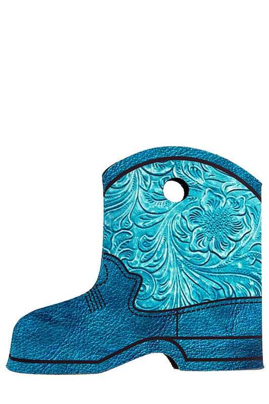 Paisley Print Boot Style Drink Sleeve