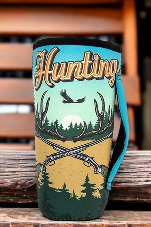 Hunting Print Drink Sleeve