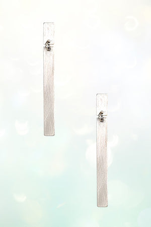 BAR DROP POST EARRING