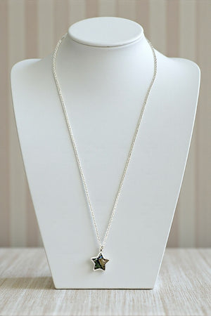 ABALONE STAR PENDANT NECKLACE