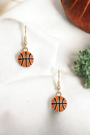 Basketball Dangle Earring