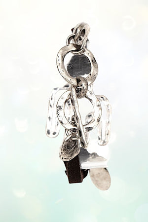 WESTERN CACTUS CUT OUT CHARM BRACELET