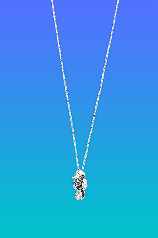 SEAHORSE PENDANT NECKLACE