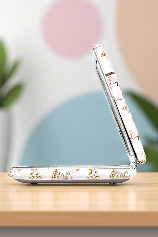 OWL FAMILY PRINT COMPACT MIRROR