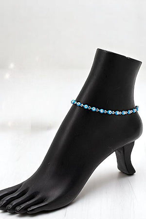 EVIL EYE LINK ANKLET