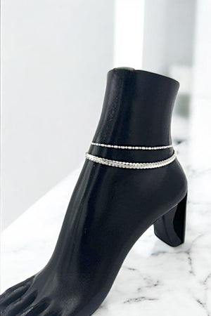 Double Mix Chain Anklet