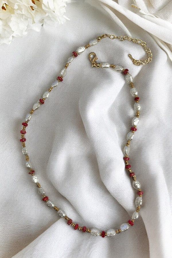 Freshwater Pearl Bead Necklace