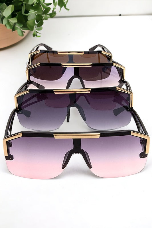 Half Framed Fashion Sunglasses Pack