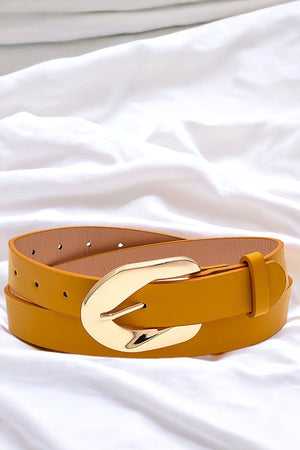 Faux Leather Belt