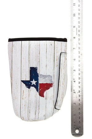 Texas Cut Out  Cup Sleeve