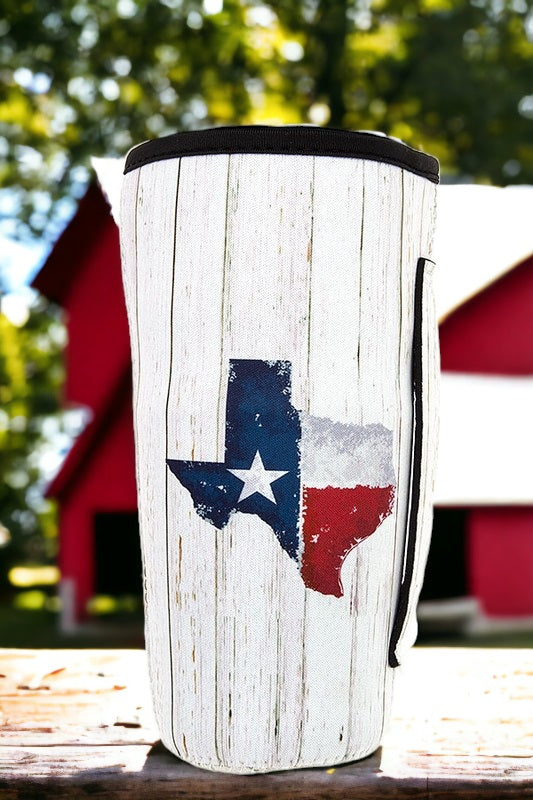 Texas Cut Out  Cup Sleeve