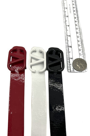 3 in 1 V Framed Buckle Fashion Belt