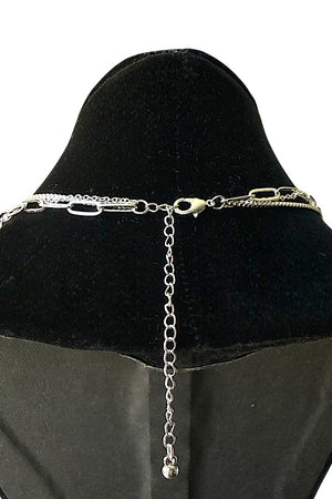 LAYERED FRESHWATER PEARL PENDANT NECKLACE SET