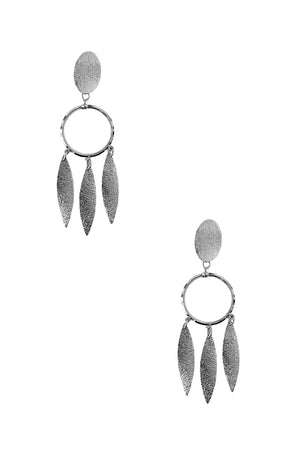 Textured Dangling Earring