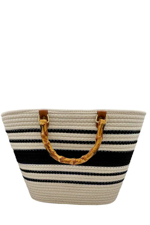 Stripe Fashion Tote Bag