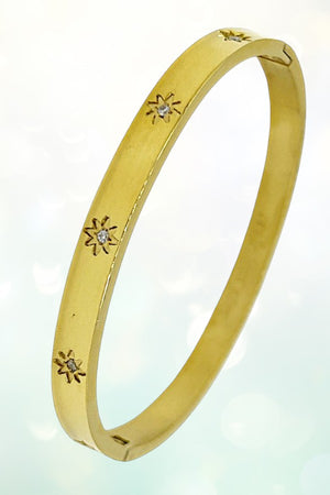 STAR ACCENT BANGLE BRACELET