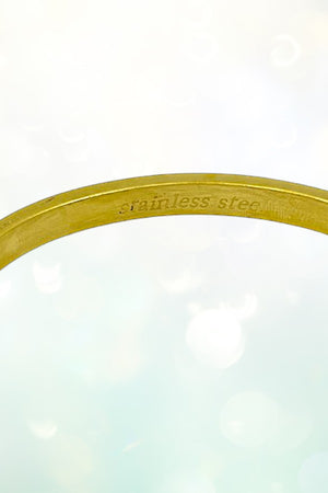 STAR ACCENT BANGLE BRACELET