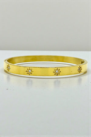 STAR ACCENT BANGLE BRACELET