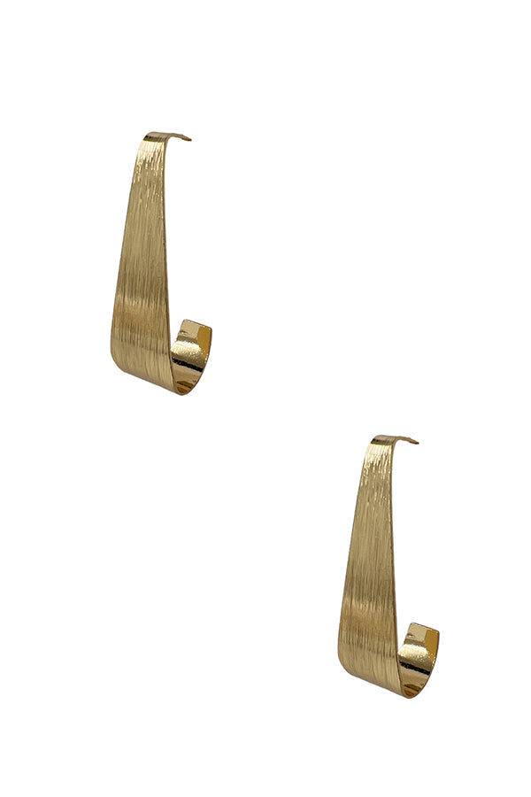 Drop Semi Teardrop Earring