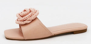 Floral knitted design sandal 18A