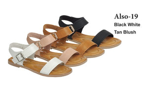 Flat Ankle Strap Sandals A18