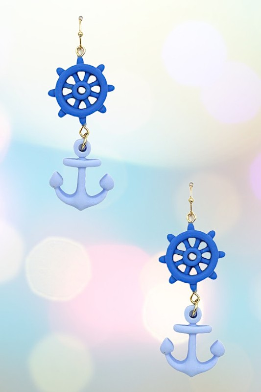 Anchor Theme Dangle Earring