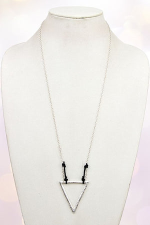 TRIANGLE PENDANT NECKLACE