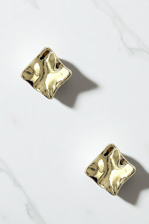 Abstract Square Post Earring