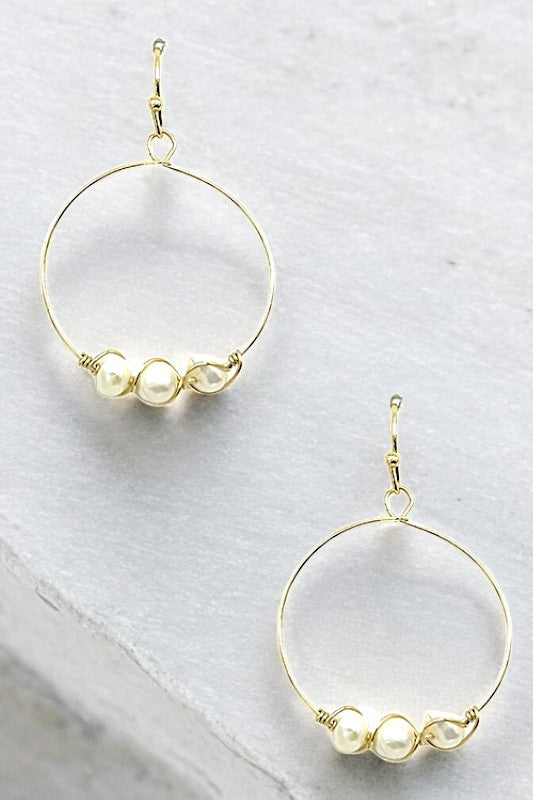 Freshwater Pearl Dangle Earring