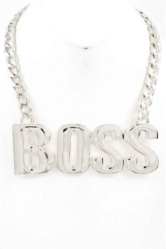 BOSS CHAIN NECKLACE