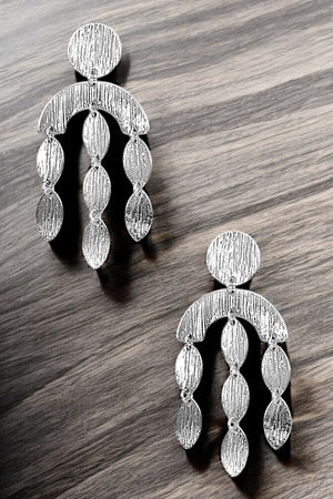 Arc Marquise Dangle Drop Earring