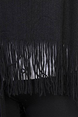 HARLOW KNIT FASHION RUANA WITH POCKET