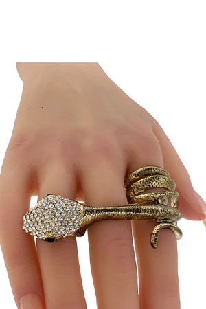 Multi Finger Snake Ring