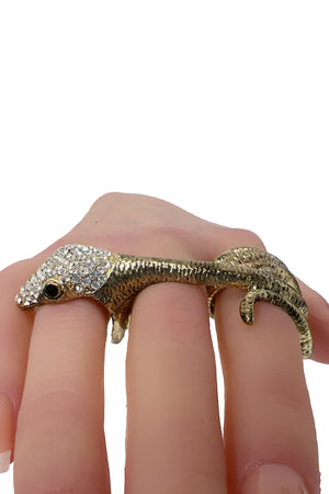 Multi Finger Snake Ring