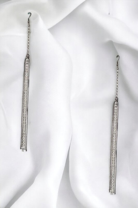 Chain Tassel Dangle Earring