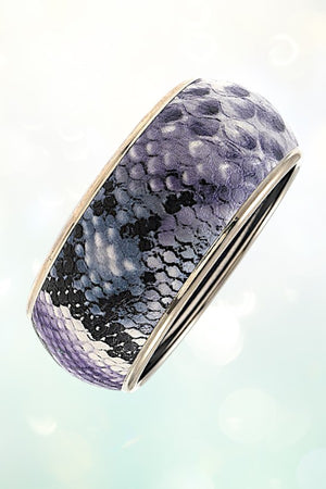 SNAKE PATTERN MULTI BANGLE BRACELET