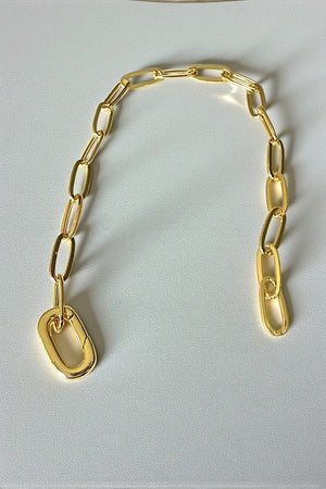 PAPER CLIP CHAIN BRACELET