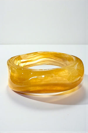 ACRYLIC CHUNKY BANGLE BRACELET