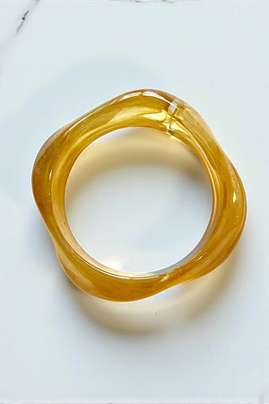 ACRYLIC CHUNKY BANGLE BRACELET