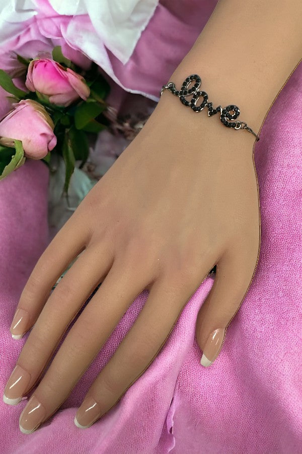 Love Chain Slider Bracelet