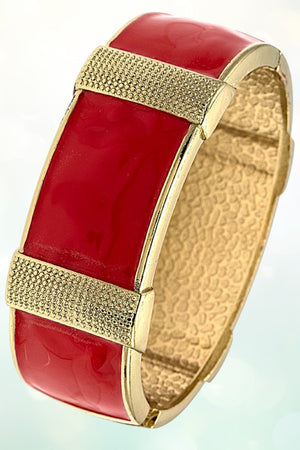 ETCHED FASHION BANGLE BRACELET