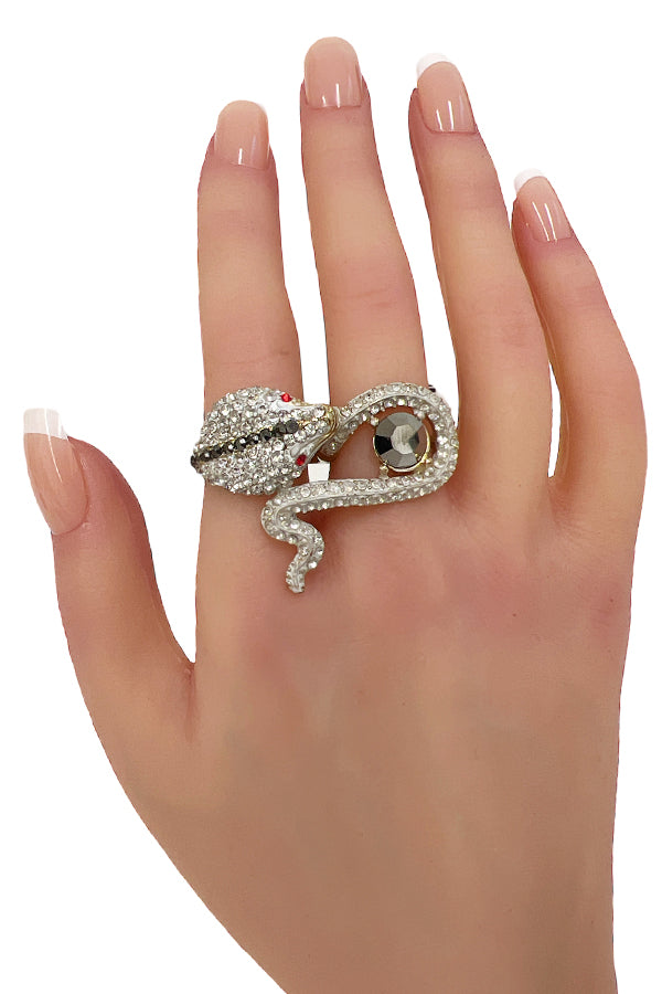 Double Finger Snake Ring