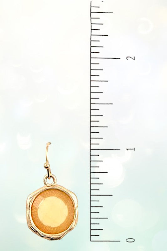 FACETED ROUND GEM STATION LONG NECKLACE SET