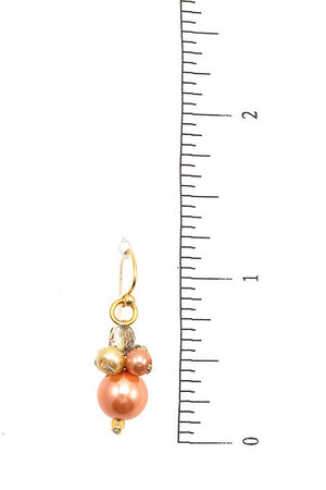 Pearl Cluster Dangle Earring