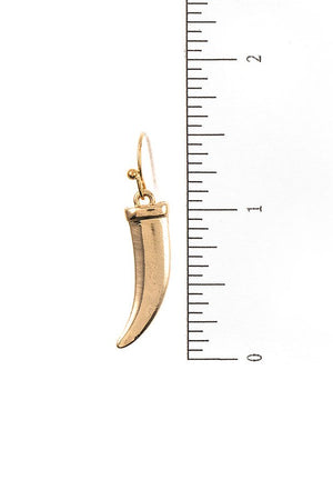 TUSK DANGLE EARRING