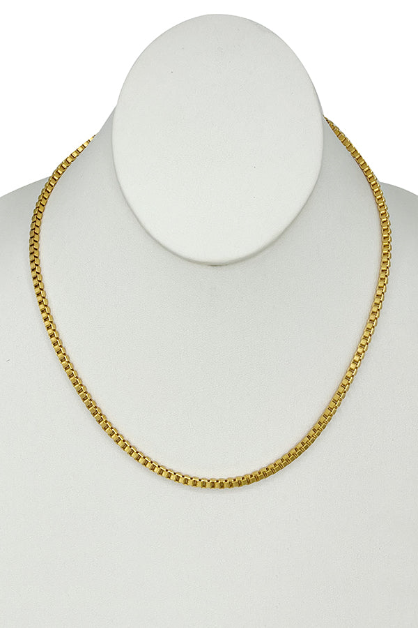 Box Chain Necklace