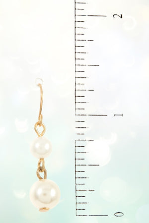 PEARL GEMSTONE ORNATE PENDANT NECKLACE AND PEARL DANGLE EARRING SET